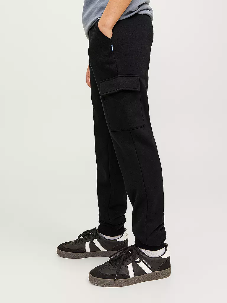 JACK & JONES Cargohose JPSTGORDON JJBRADLEY schwarz