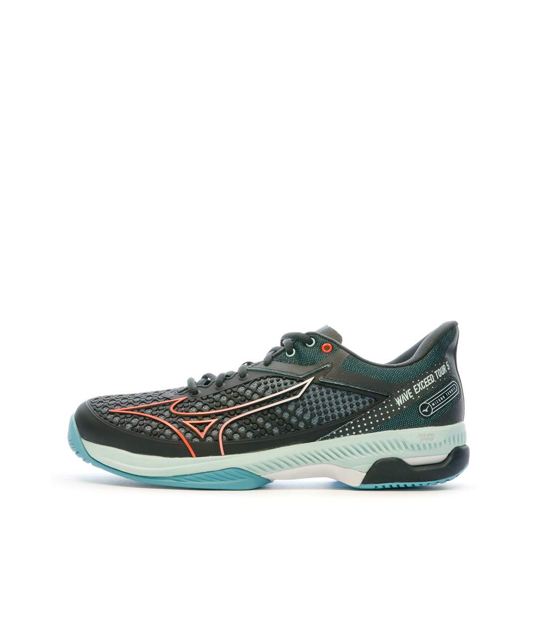 Chaussures de Tennis Noires Homme Mizuno Wave Exceed