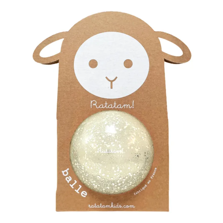Ratatam Ballon bulle paillettes | Argenté