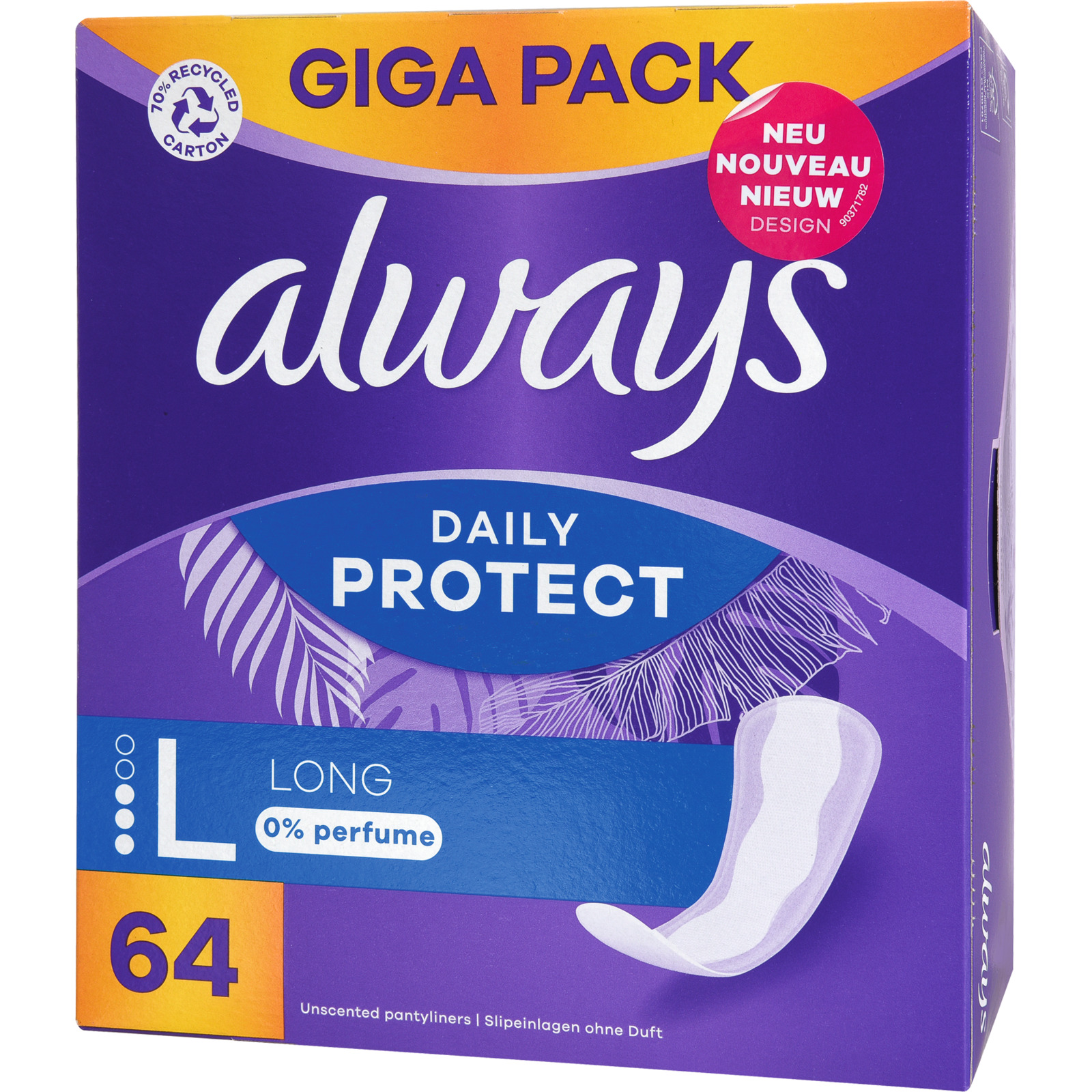 Always Slip Extra Protect Large 64 Stück