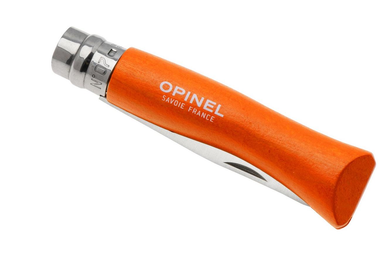Opinel No. 07 My First Opinel 002363 Mandarin, kinderzakmes