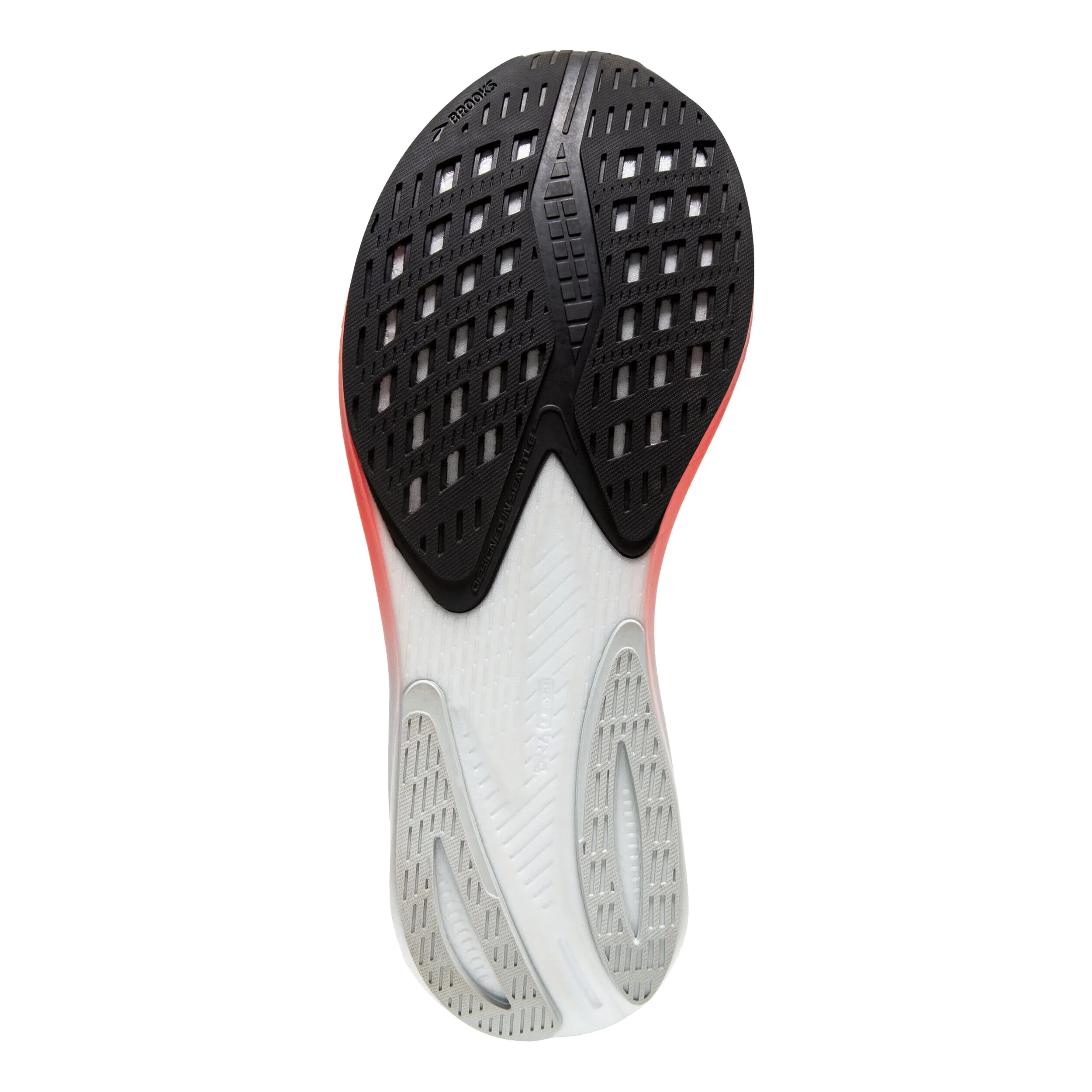 Brooks Hyperion Chaussure De Compétition Femmes - Blanc , Orange