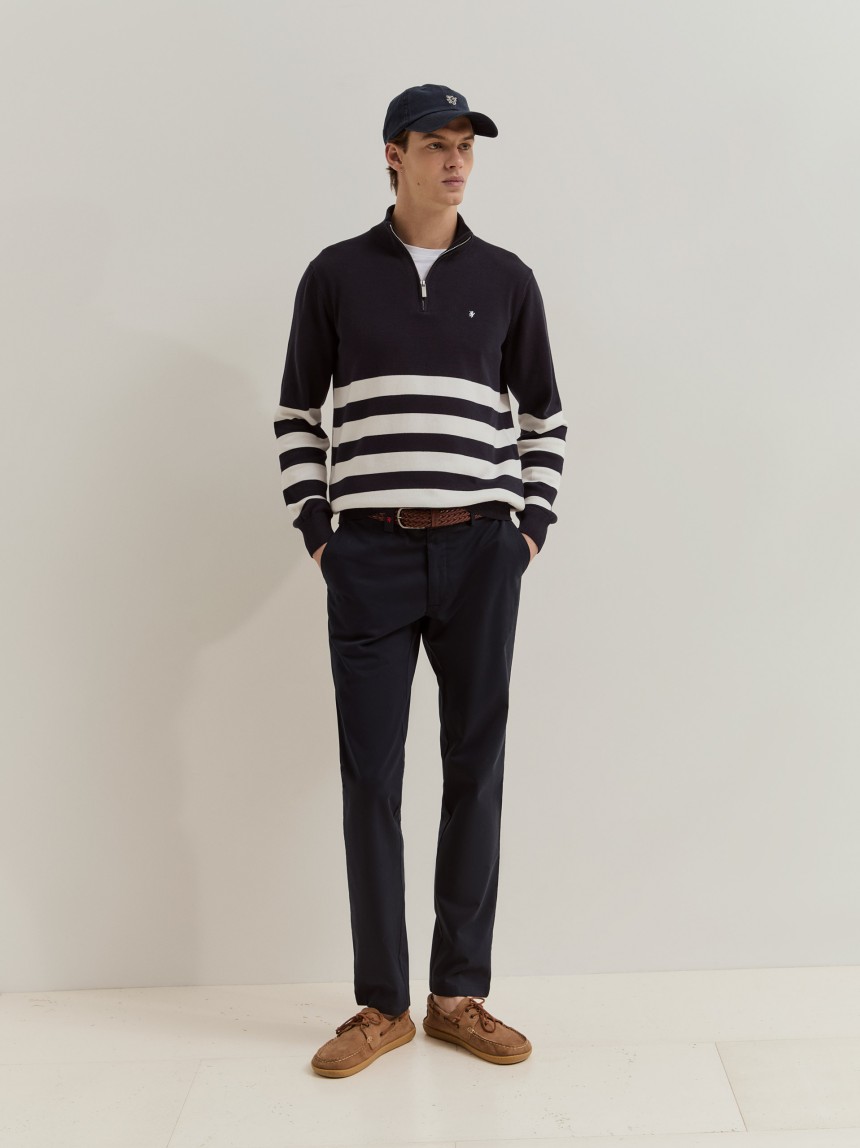Calças chino slim fit