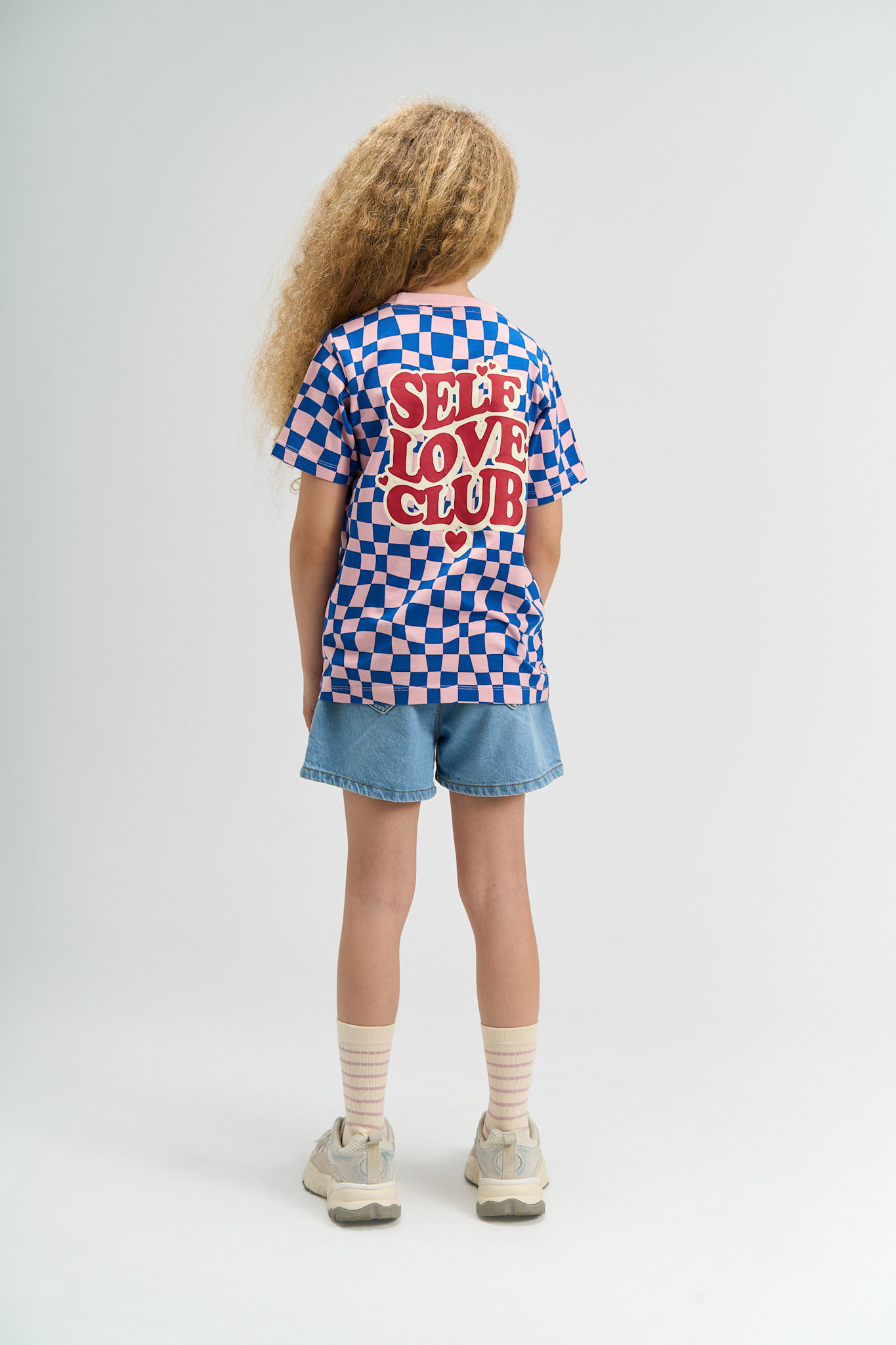 The New The New shirt Sisse silver pink aop
