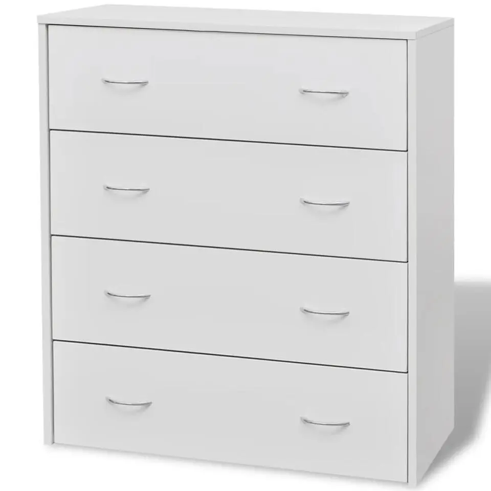 vidaXL - Dressoir - Wit - Hout
