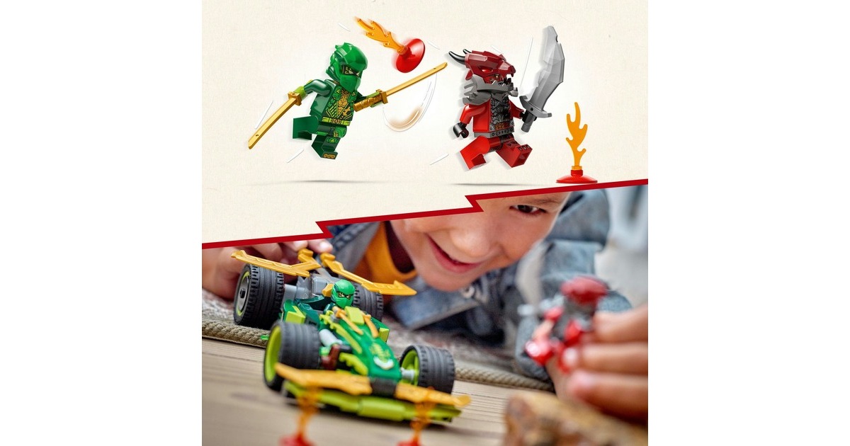 LEGONinjago - Lloyds pull-back racewagen Constructiespeelgoed  (71828)