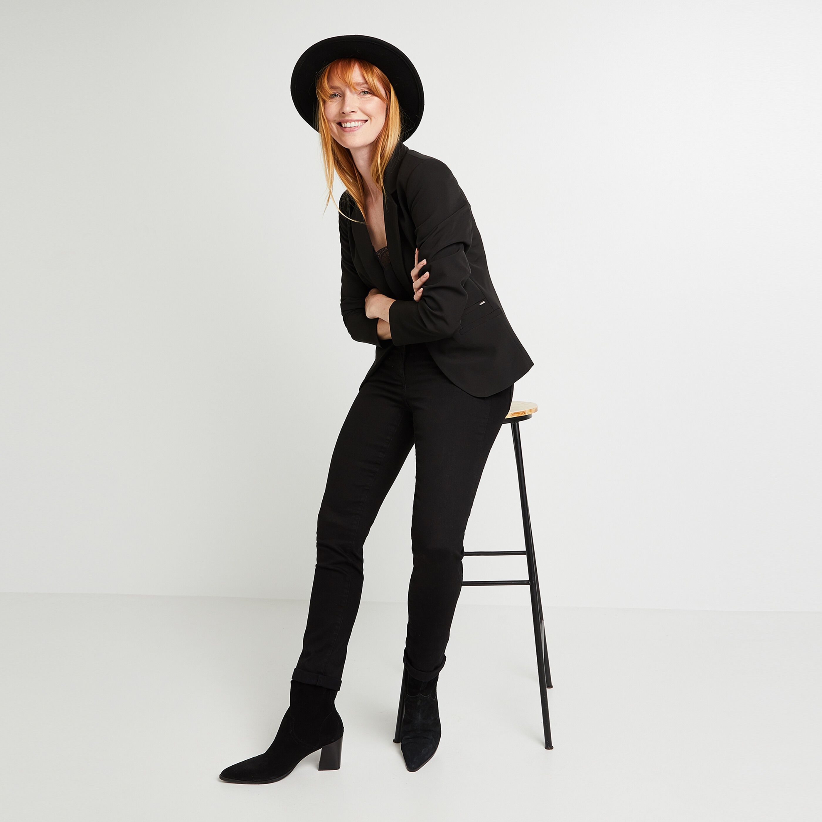 Veste de tailleur femme - NOIR