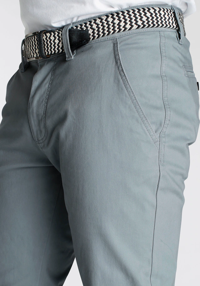 DELMAO Chinohose  mit Details