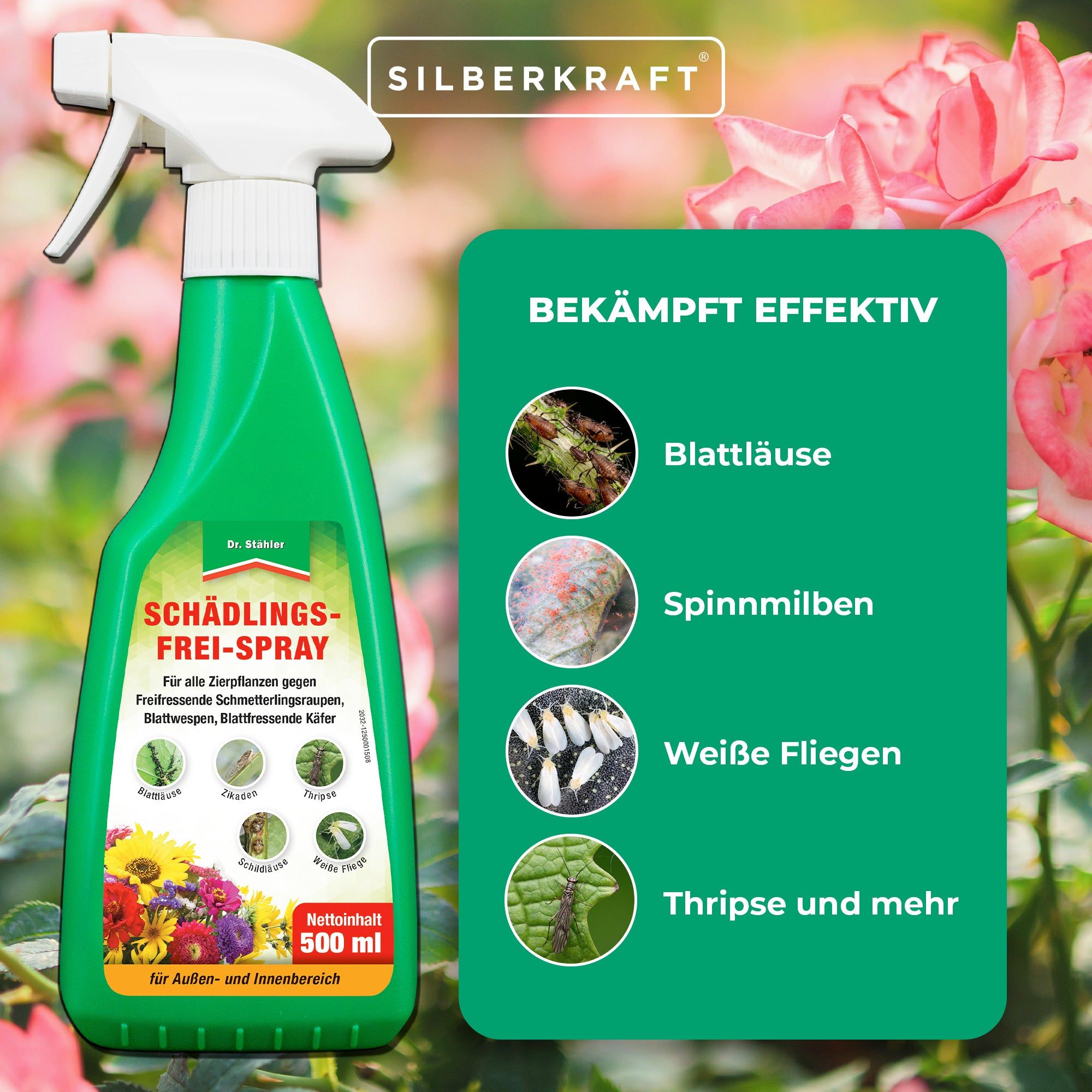 SILBERKRAFT Schädlingsfrei-Spray