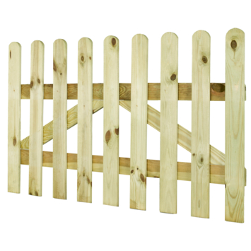 Tuinpoort grenen ca. 60 x 100 cm