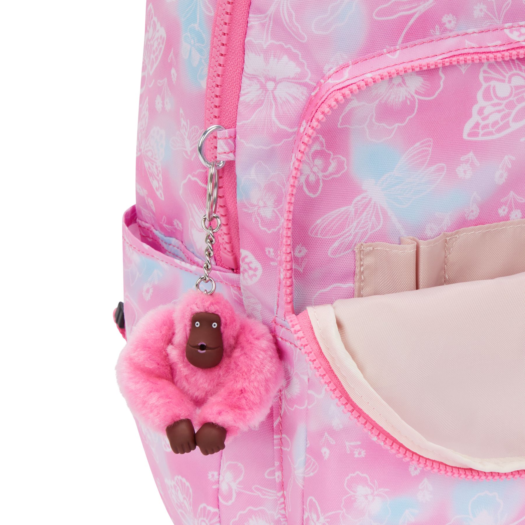 SEOUL S Petit Sac à Dos avec Compartiment pour Tablette - Garden Clouds