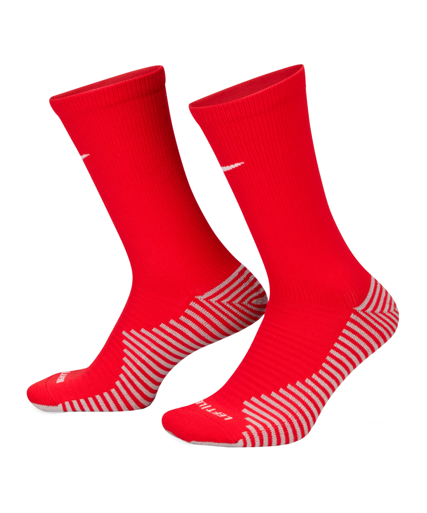 Nike Strike Crew Socken Rot Weiss F657