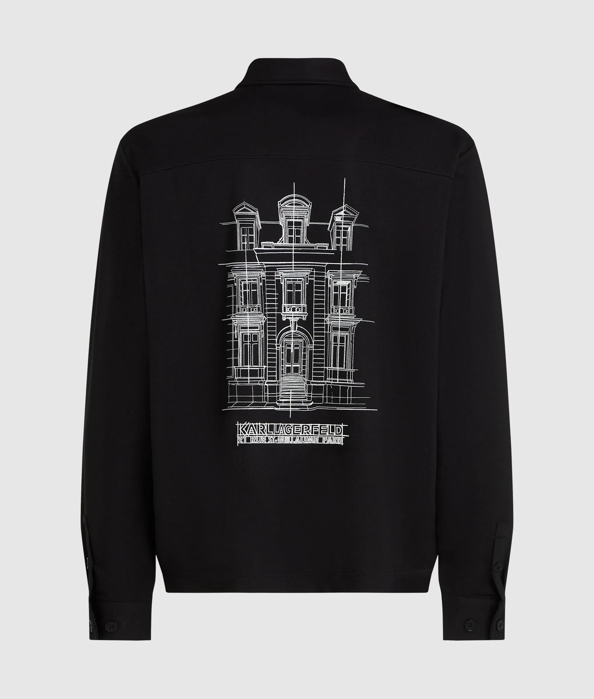 Maison de Karl jersey overhemd