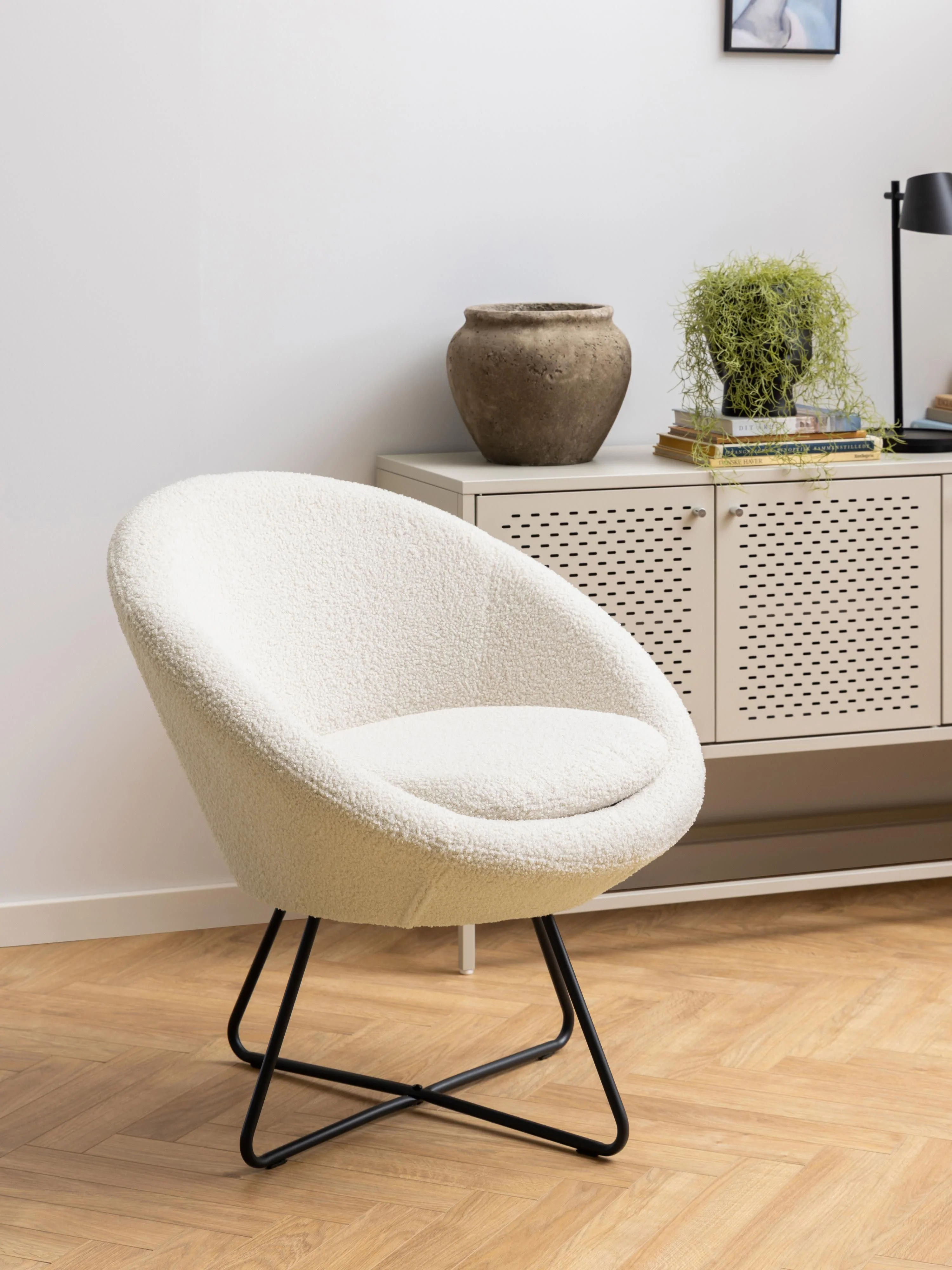 Teddy cocktailfauteuil Center met metalen poten
