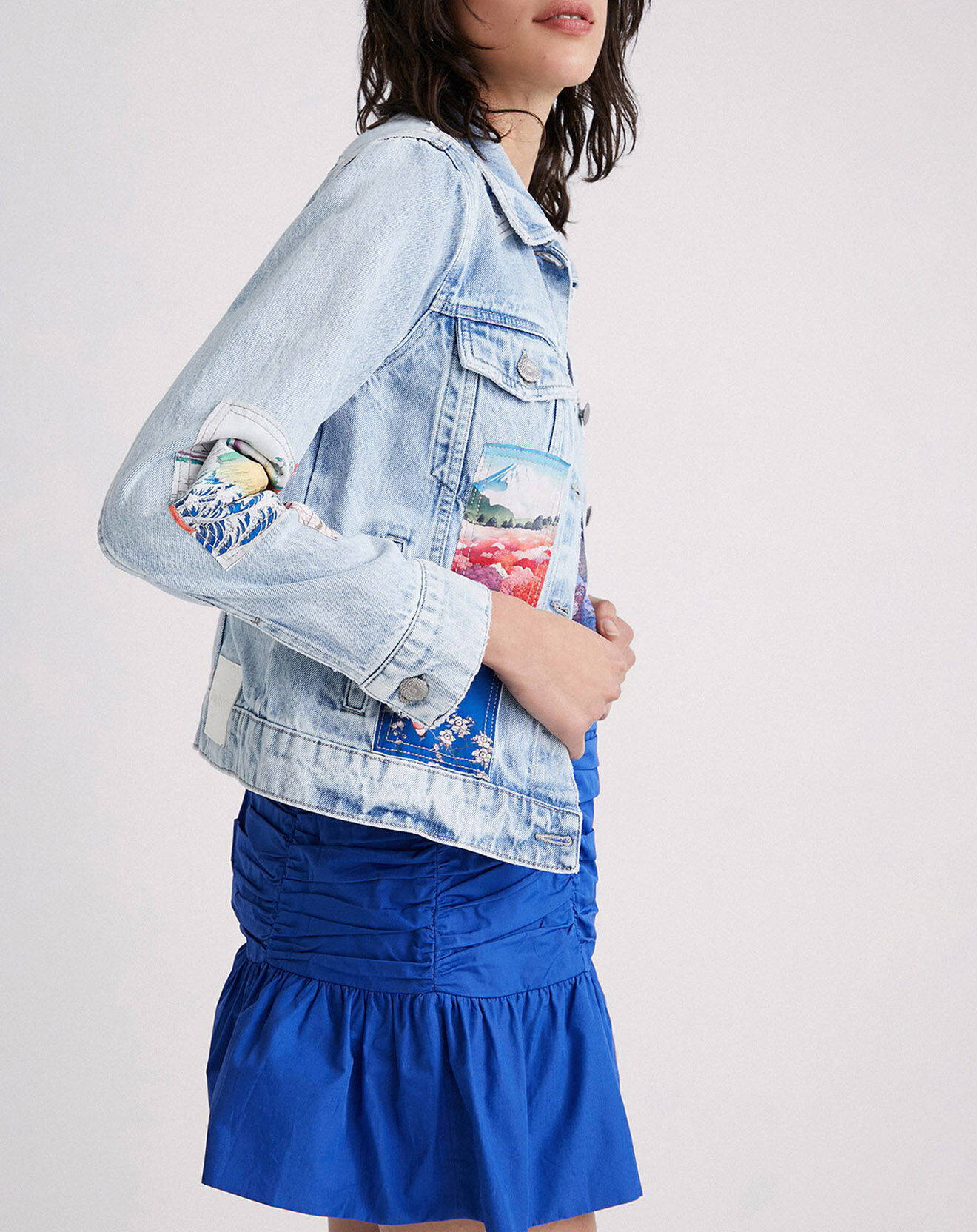 Desigual Veste en jean Elea denim