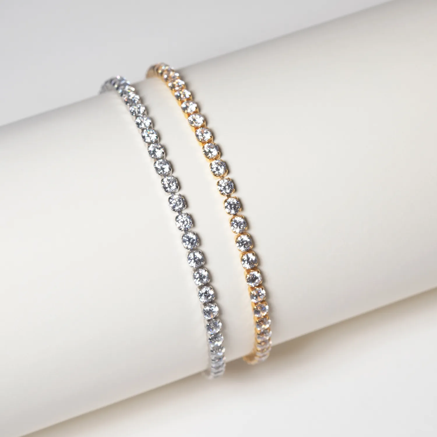 Sif Jakobs Ellera Grande Armbånd 18 kt. Forgyldt Sølv SJ-B2870-CZ-YG