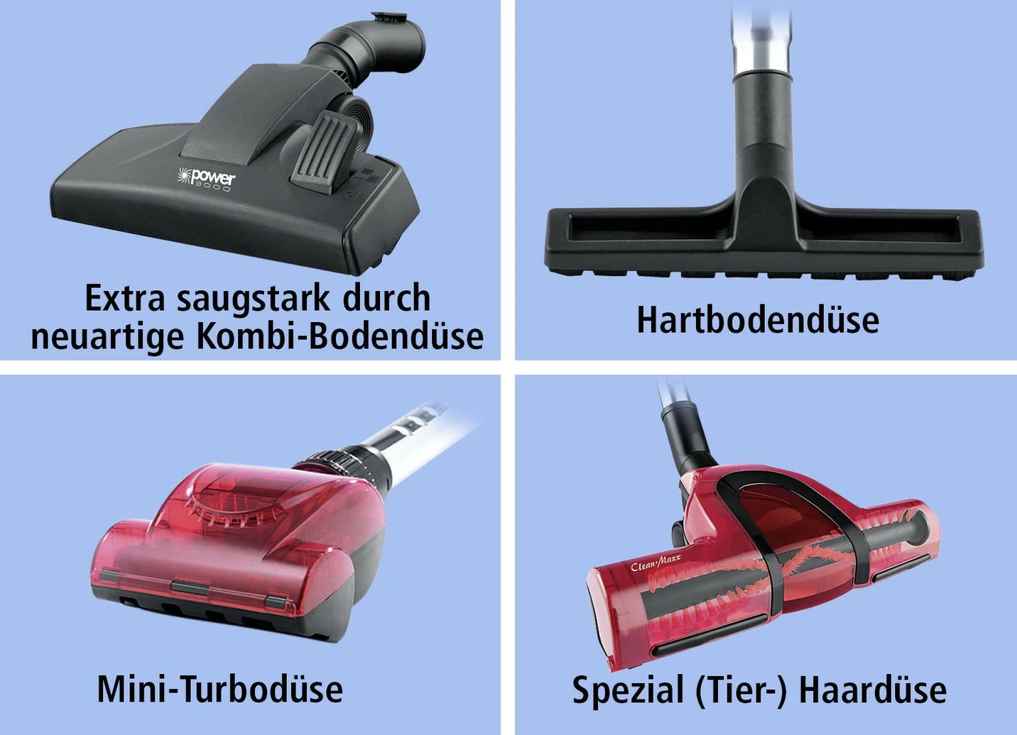 Bodenstaubsauger mit Zyklon-Technologie