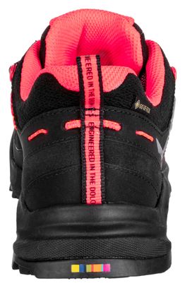 Chaussures de Randonnée Femme Salewa Wildfire Leather Gore-Tex Noir/Rose