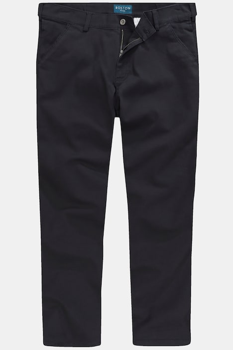 Boston Park Twillhose, Traveller-Bund, FlatFront, Regular Fit, bis 72