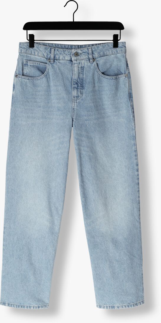 lichtblauwe penn & ink straight leg jeans trousers s25z734