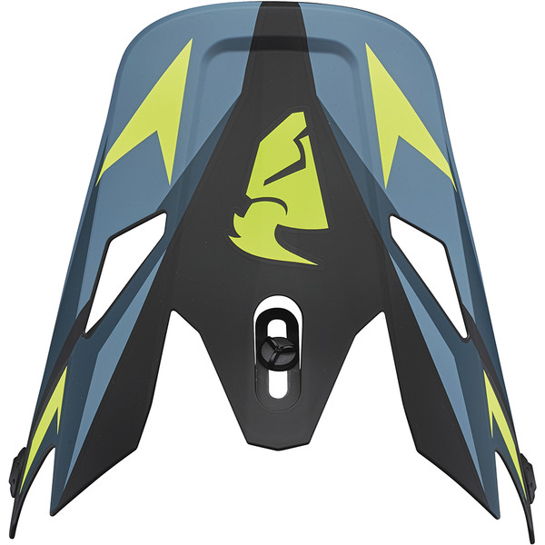 Thor Motocross - Casque Sector Warship Noir / Bleu / Jaune