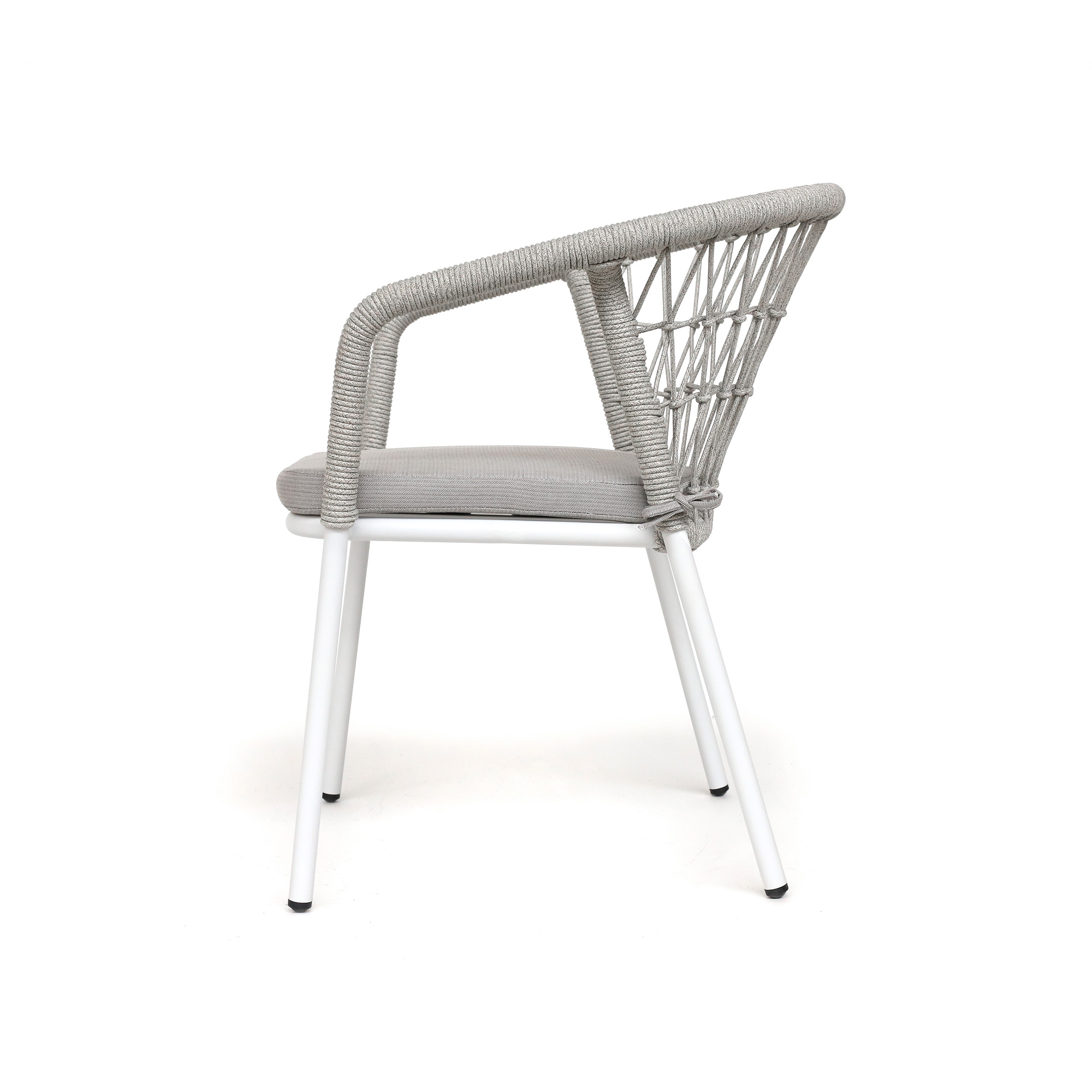 Armsessel 'Lagarde' hellgrau, stapelbar, B 57 cm, H 77 cm, L 61 cm günstig bestellen