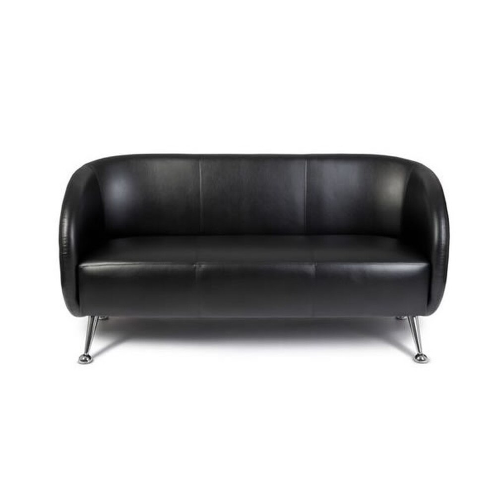 Lounge Sofa ST. LUCIA Kunstleder mit Armlehnen hjh OFFICE