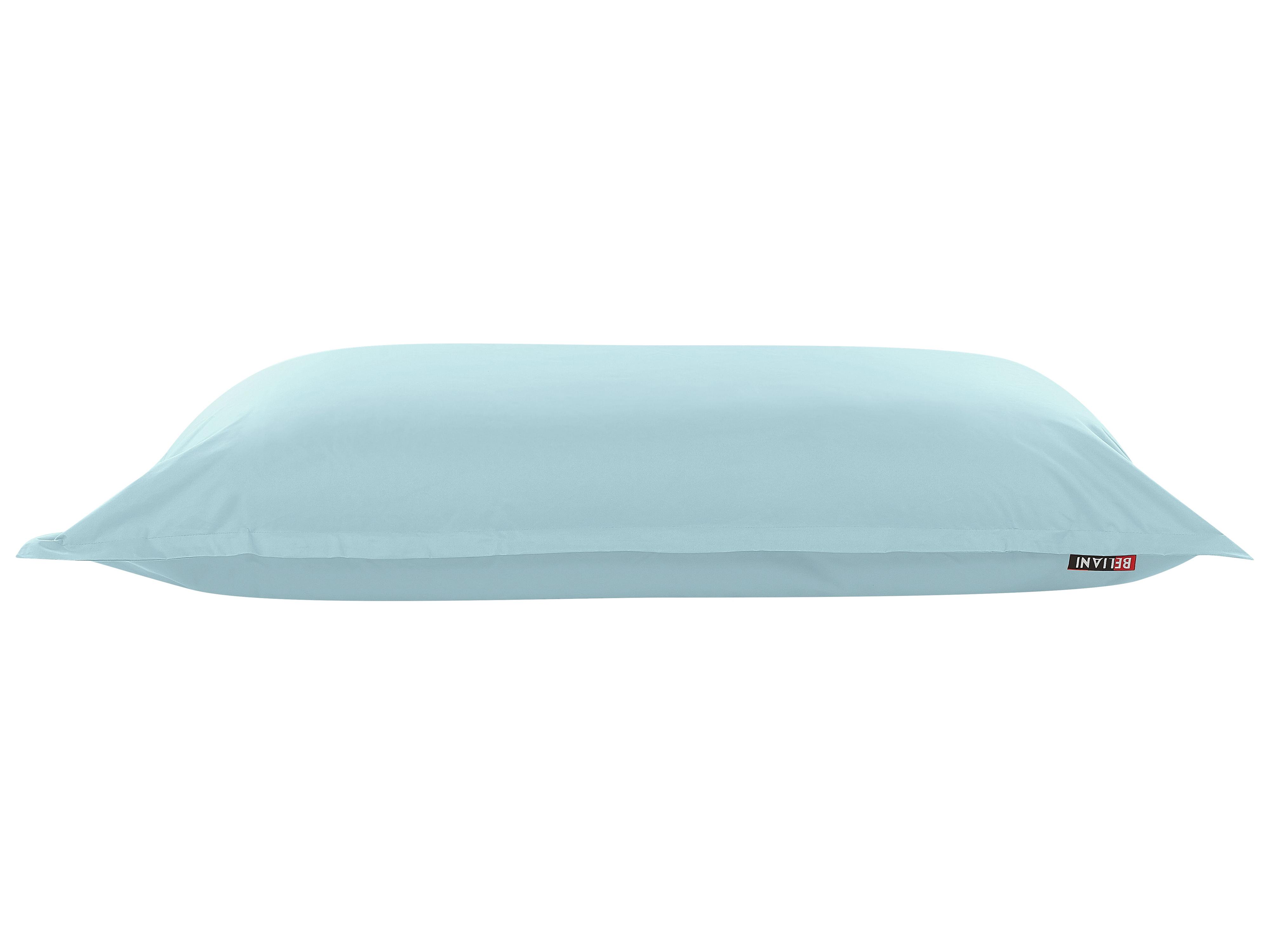 Zitzak 600 L FUZZY 180 cm 230 cm Lichtblauw