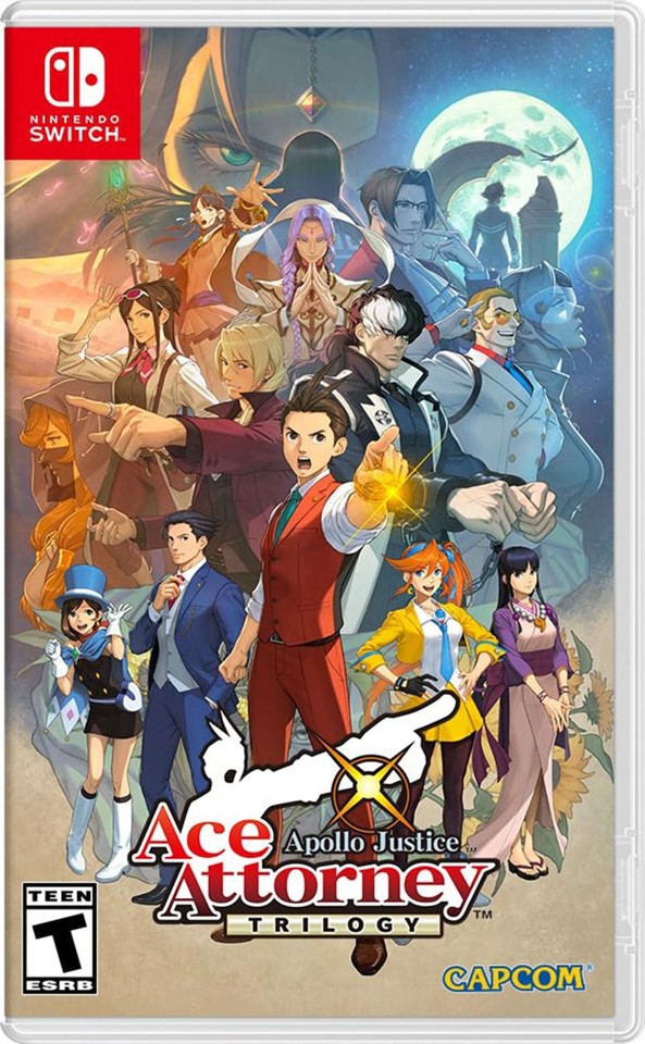Apollo Justice: Ace Attorney Trilogy (Import)- Nintendo Switch