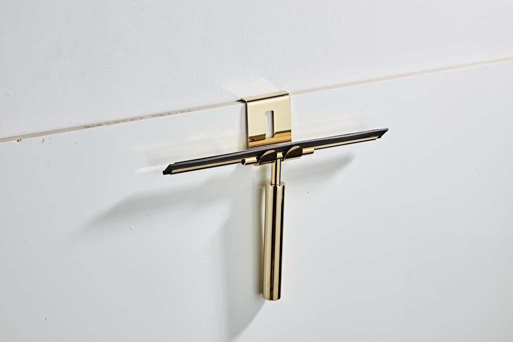 Saniclear Dorado badkamer wisser 25cm goud