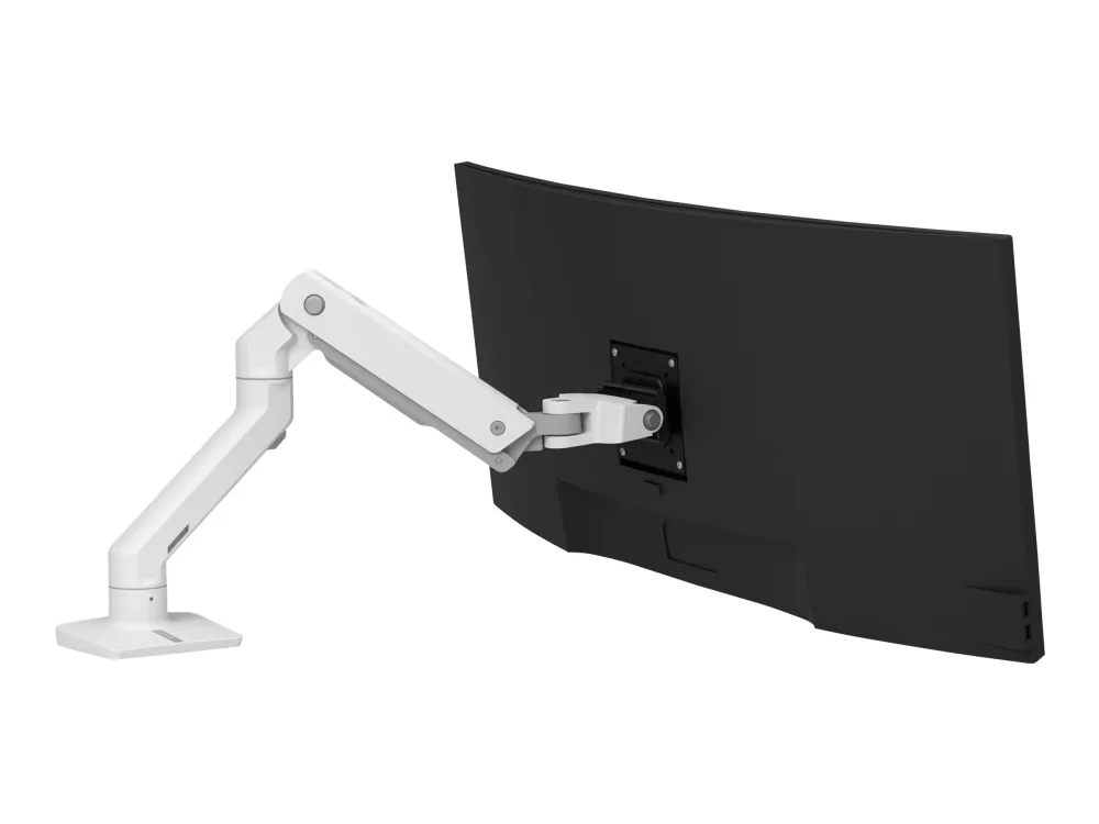 Ergotron HX - Monteringssæt (monitorarm) - for Monitor - hvid - skærmstørrelse: up to 49