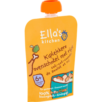 Ella's Kitchen Kiplekkere ovenschotel 6+ biologisch 130 g