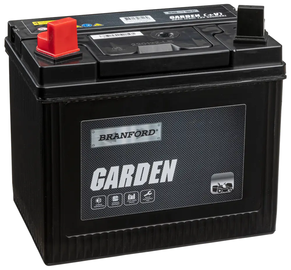 BRANFORD - Havetraktor batteri 26 Ah +venstre