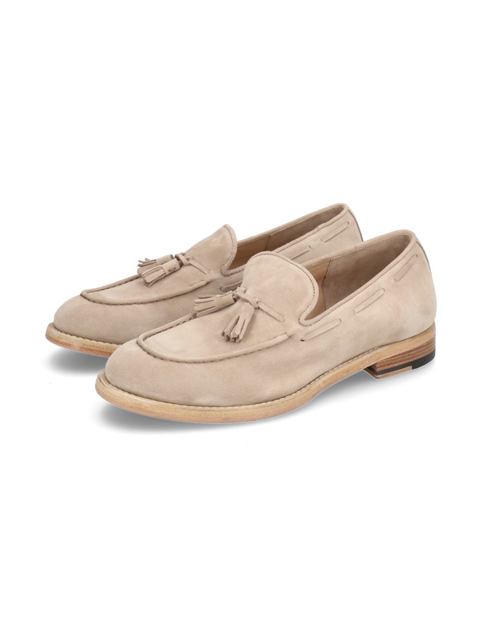 Veloursleder Slipper