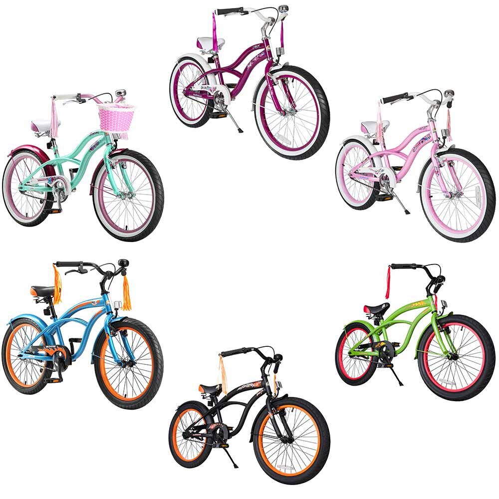 Star Trademarks Kinderfahrrad Bikestar 20 Zoll - Deluxe Cruiser