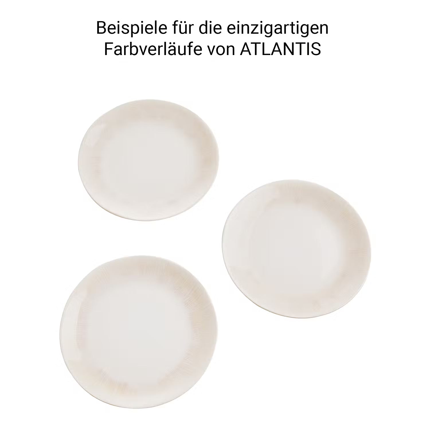 ATLANTIS Dinnerteller 4er-Set