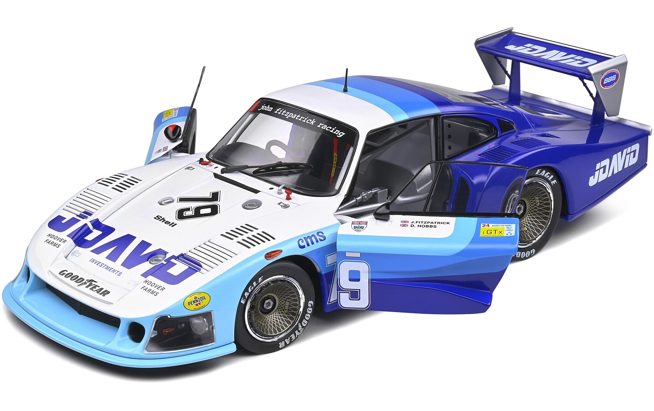 Rennwagen Porsche 935 Mobydick #79 1:1824H von Le Mans1982 #79 Fitzpatrick / Hobbs