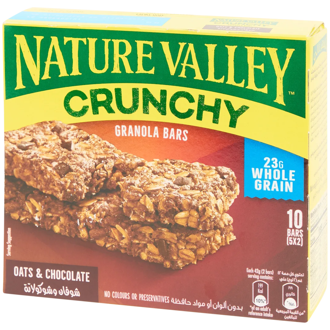 Nature Valley granolarepen Haver & Chocolade 5-pack