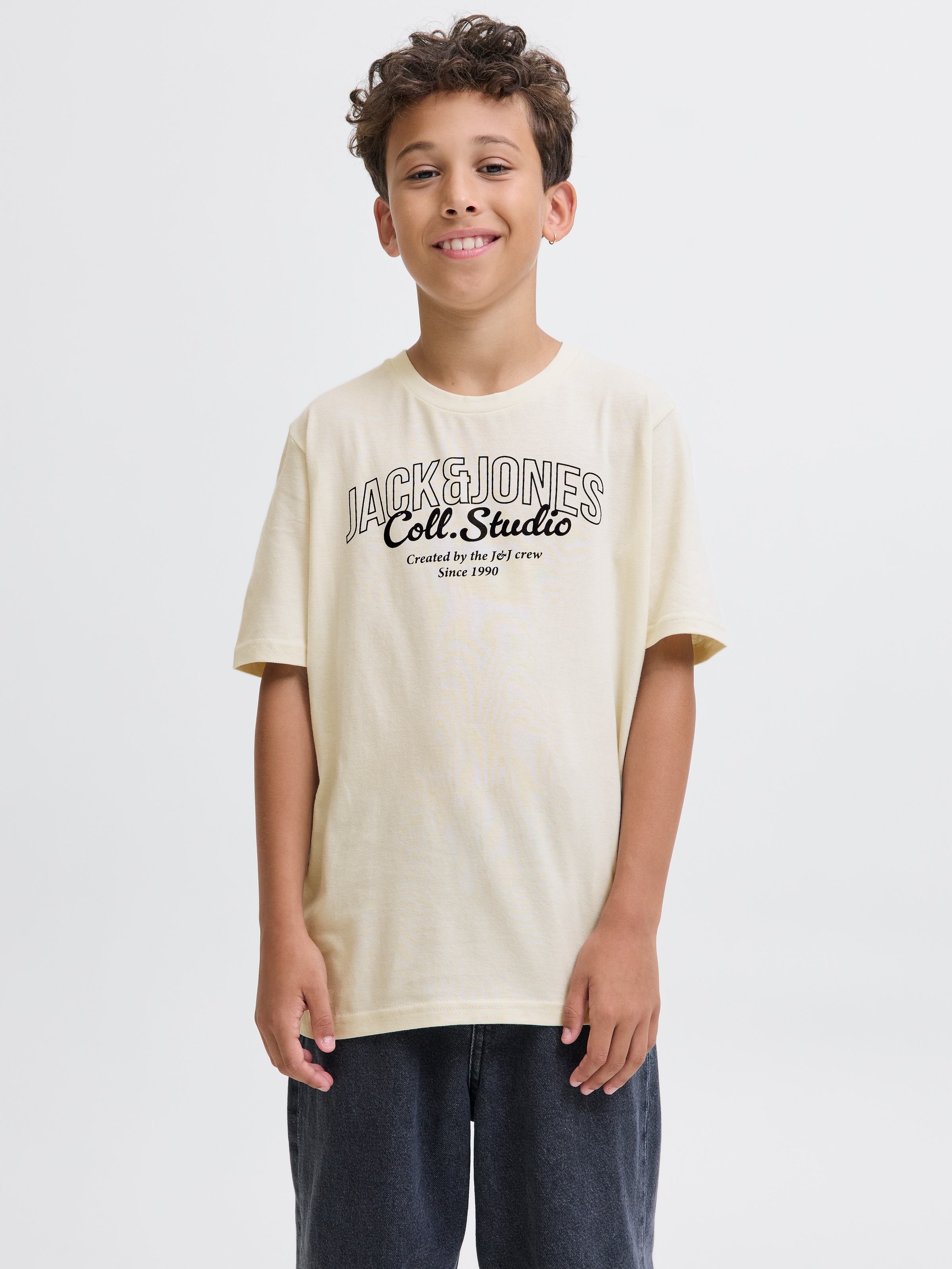 Jack & Jones Junior T-Shirt »JJMAKOTO TEE SS CREW NECK 2PK JNR«, 2 Stk.