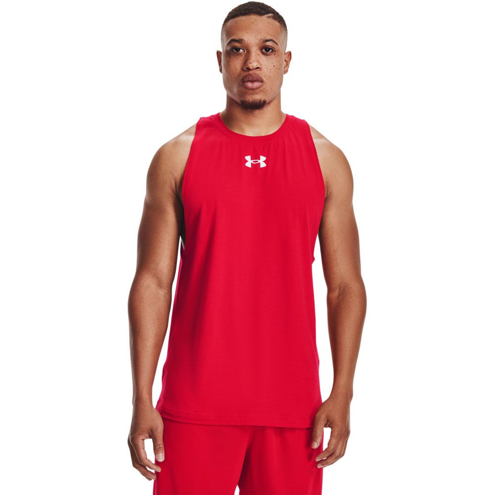 Under Armour BASELINE - Débardeur Homme rouge