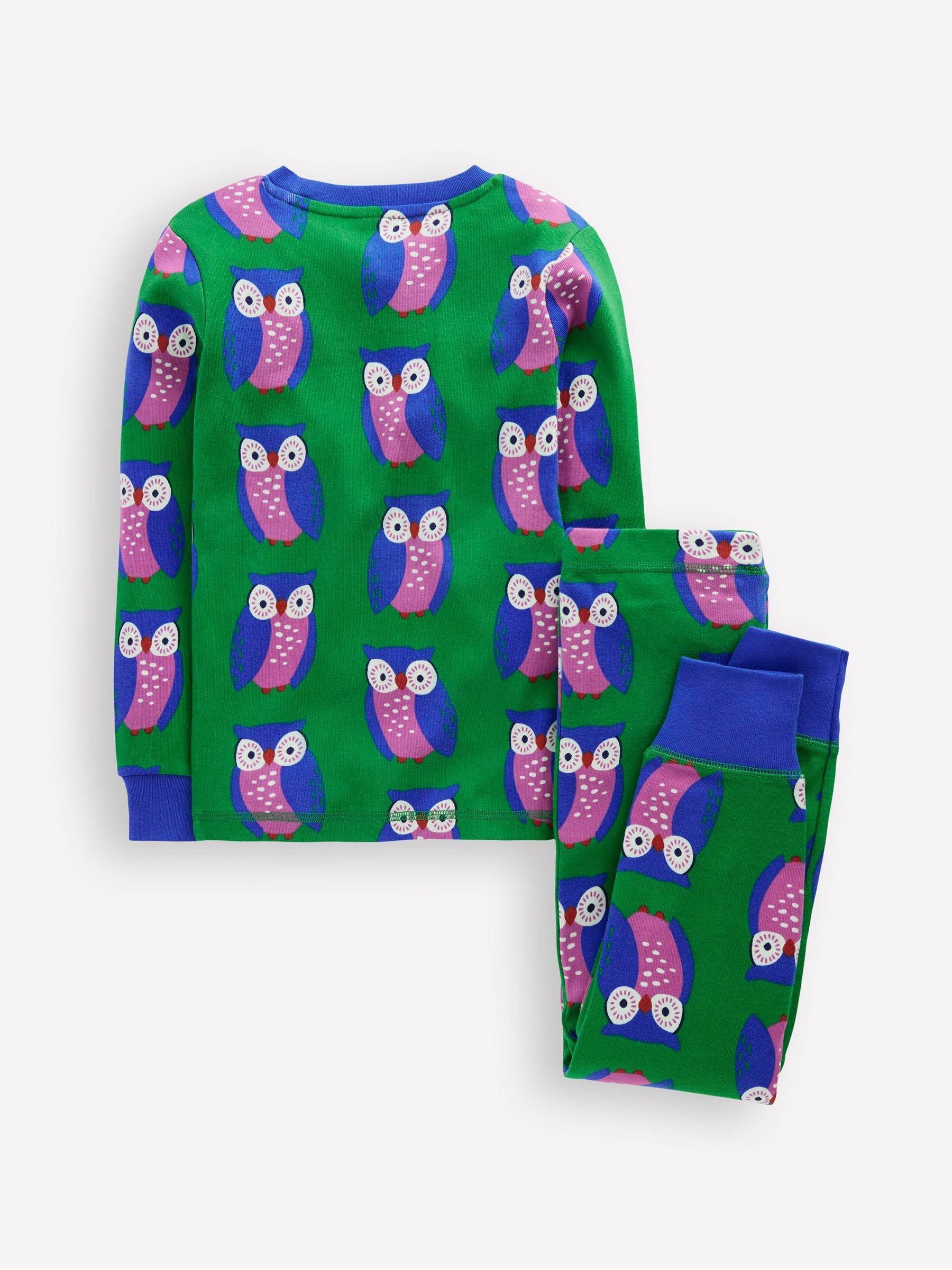 Groen - Boden - Behaaglijke, in het donker oplichtende pyjama