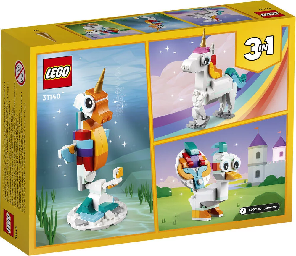 LEGO®CREATOR 31140 - LA LICORNE MAGIQUE