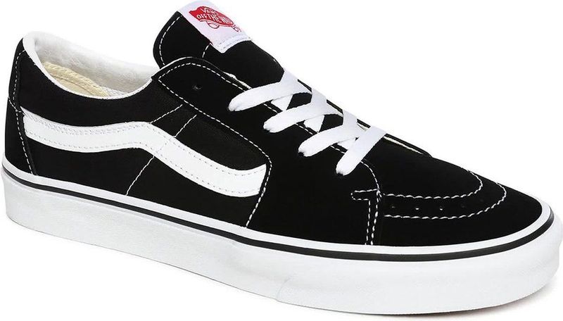 Vans - SK8-Low - Schoenen - Zwart - Suède