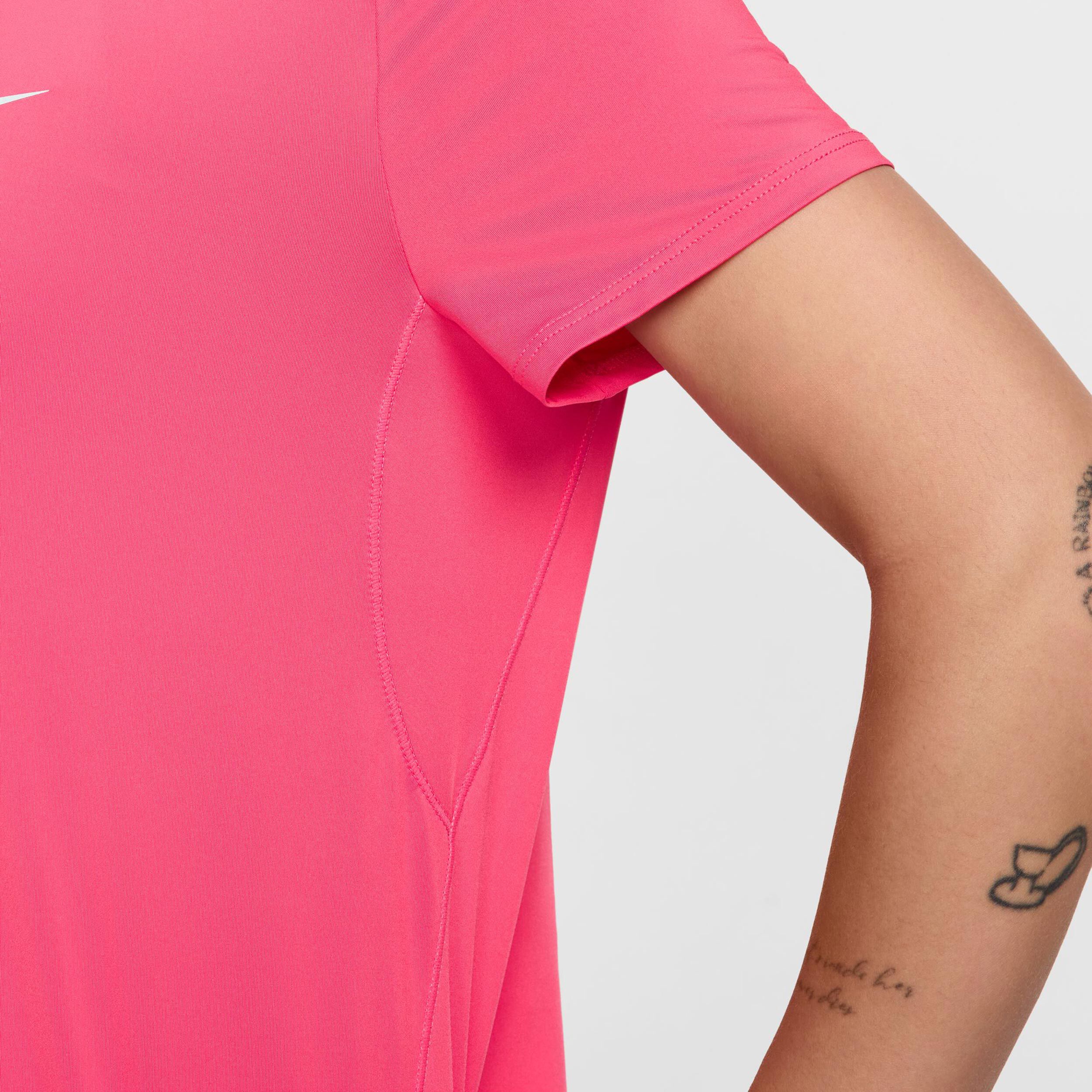 Nike Dri-Fit One Swoosh Maillot De Course Femmes - Berry