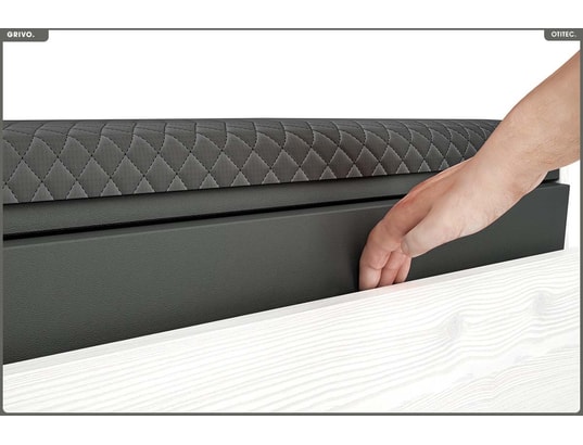 OTITEC - Banc à chaussures - h.47 x l.70 x p.34 cm - grivo