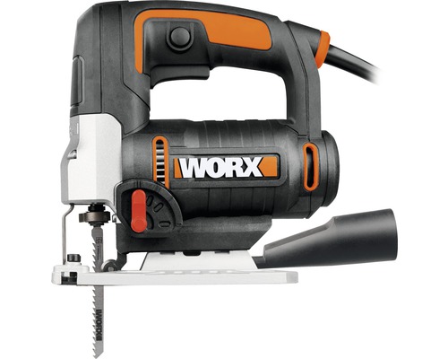 WORX 650W WX478.1 decoupeerzaag met pendelslag, inclusief koffer en accessoires