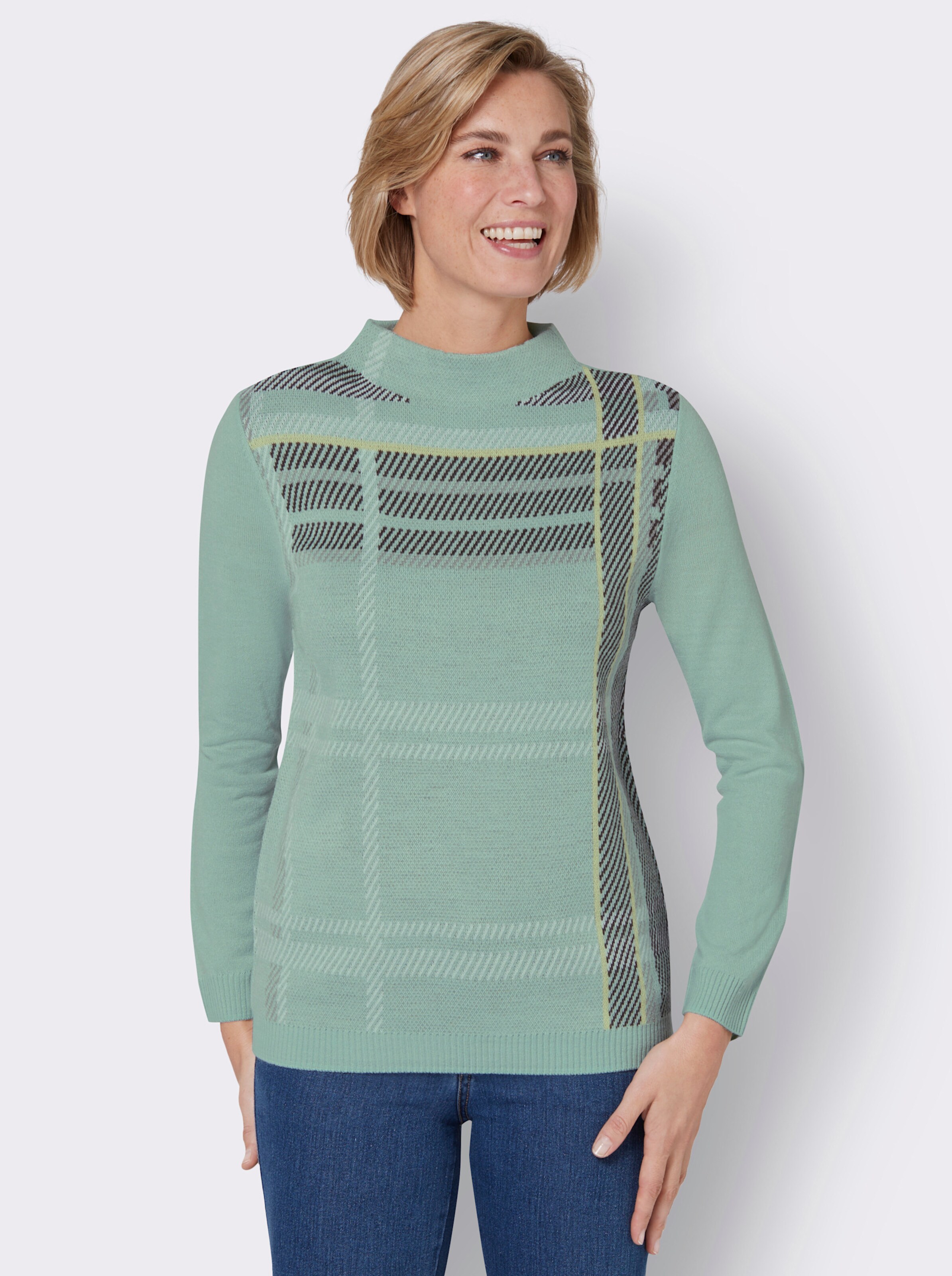 Langarm-Pullover