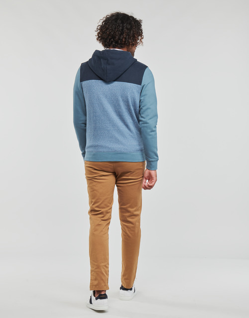 Tom Tailor - COLORBLOCK ZIPPER - Bleu