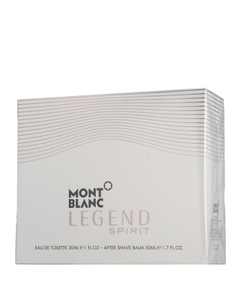 Montblanc Legend Spirit Set mit Aftershave Balm 30ml-50ml