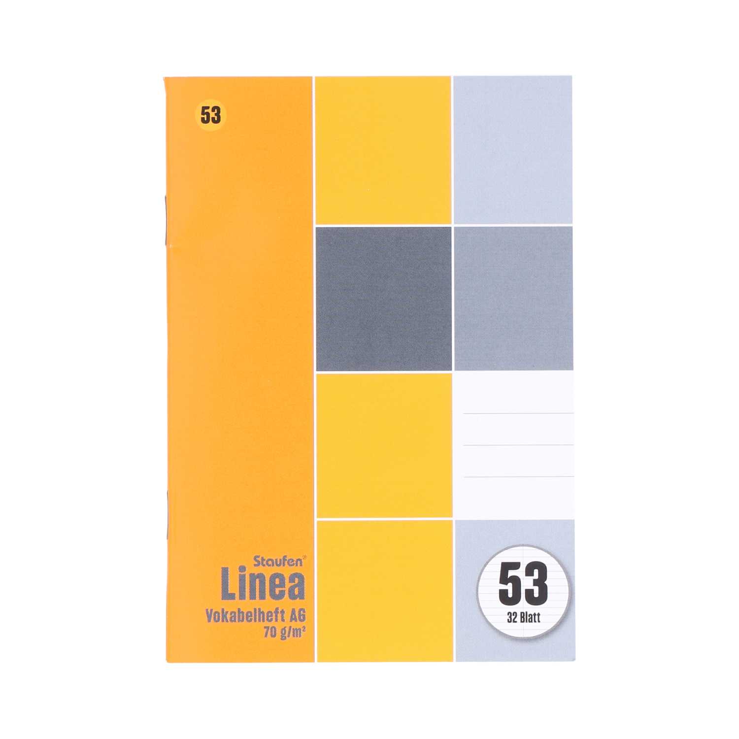 Vokabelheft A6 Nr.53, 32 Blatt